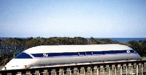 MLU002N, el tren flotante que alcanza los 500 kilómetros por hora